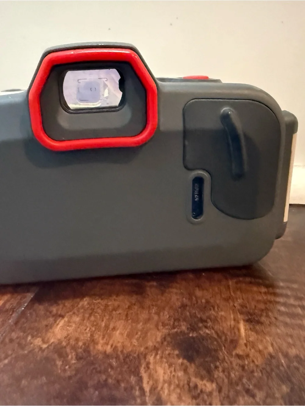 Canon White and Red Sure Shot WP-1 Compact Film Camera